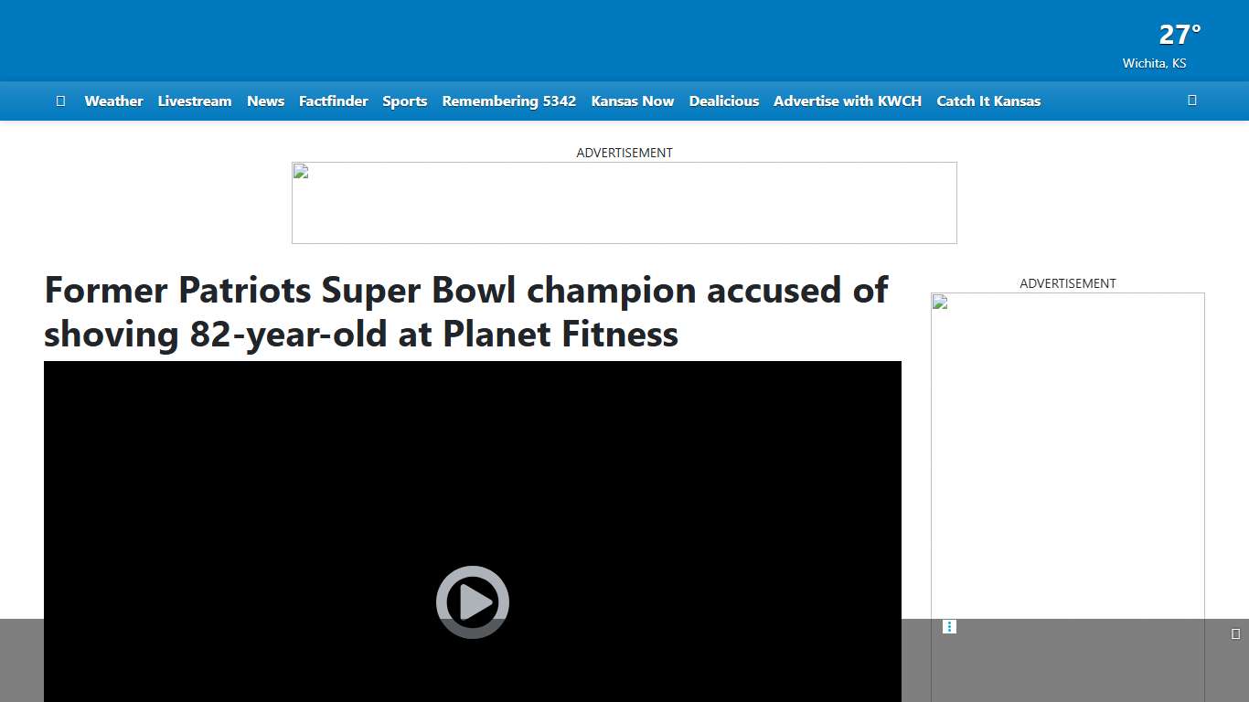 Former Patriots Super Bowl champion accused of shoving 82-year-old at Planet Fitness